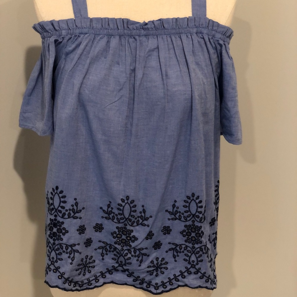 NWT Blue denim tank top